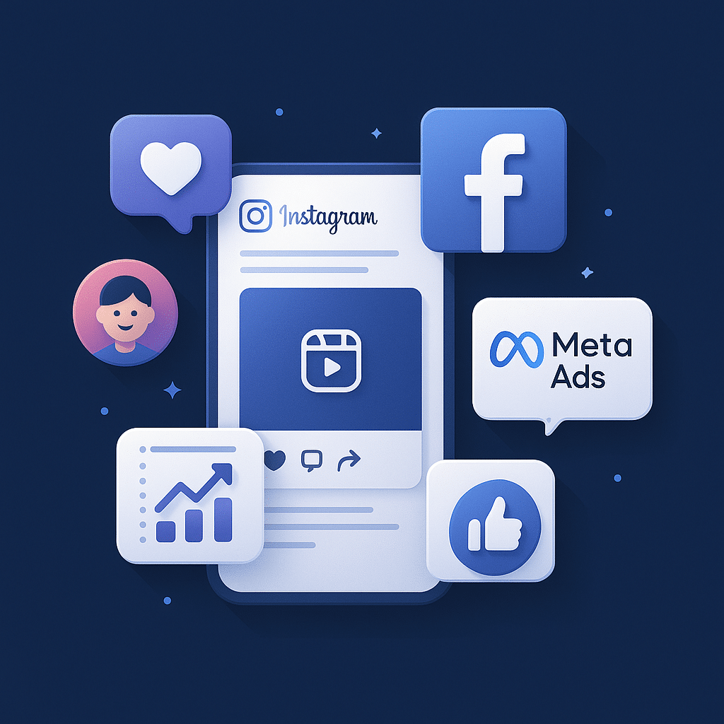 Zeymedya Sosyal Medya Yönetimi: Instagram & Facebook içerik ve Meta reklam yönetimi görseli