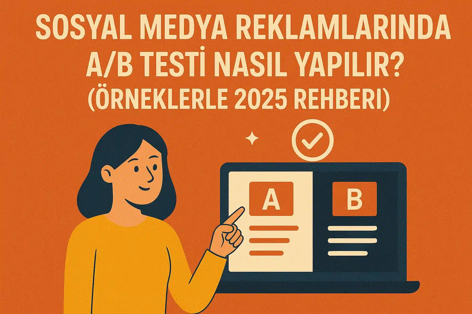 Sosyal Medya Reklamlarında A/B Testi Nasıl Yapılır? (Örneklerle 2025 Rehberi)