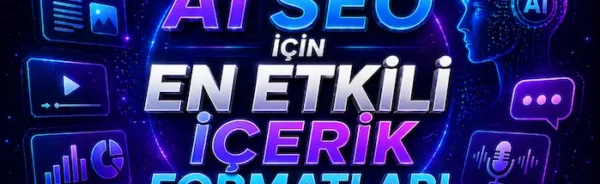 AI SEO için en etkili içerik formatları