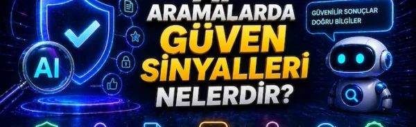 AI aramalarda güven sinyalleri nelerdir?