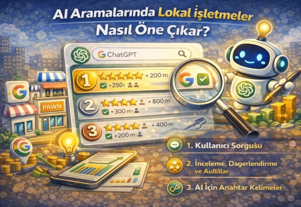 AI aramalarında lokal işletmeler nasıl öne çıkar?