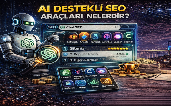 AI destekli SEO araçları nelerdir? AI destekli SEO araçları nelerdir?
