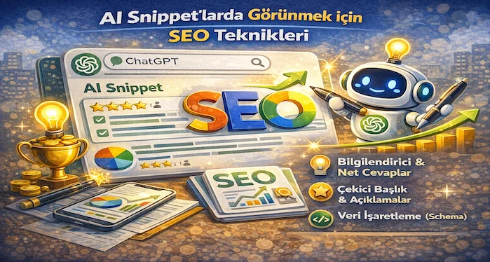 AI snippet’larda görünmek için SEO teknikleri
