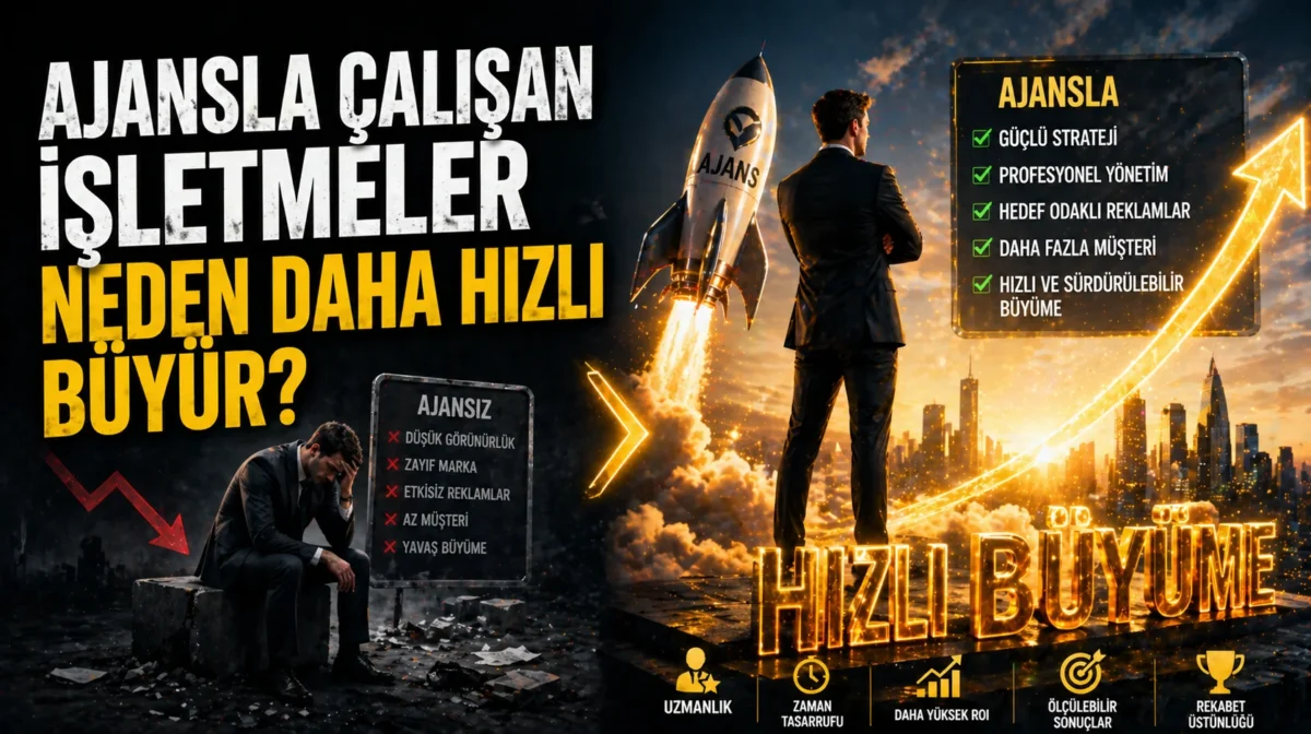 Ajansla çalışan işletmeler neden daha hızlı büyür?