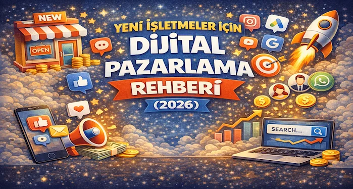 Yeni işletmeler için dijital pazarlama rehberi (2026)