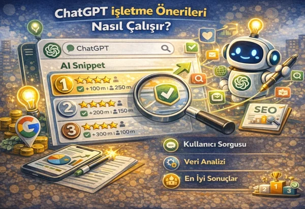 ChatGPT işletme önerileri nasıl çalışır?