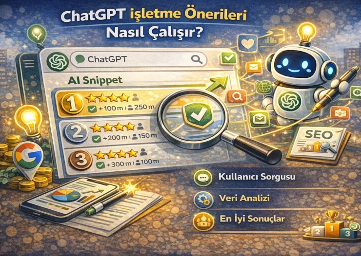 ChatGPT işletme önerileri nasıl çalışır?