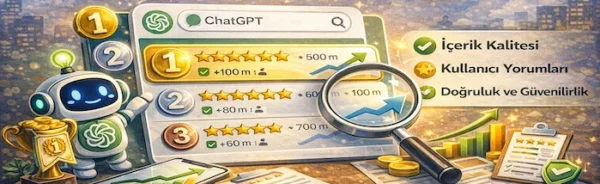 ChatGPT sonuçlarında ilk çıkan işletmeler nasıl belirlenir?