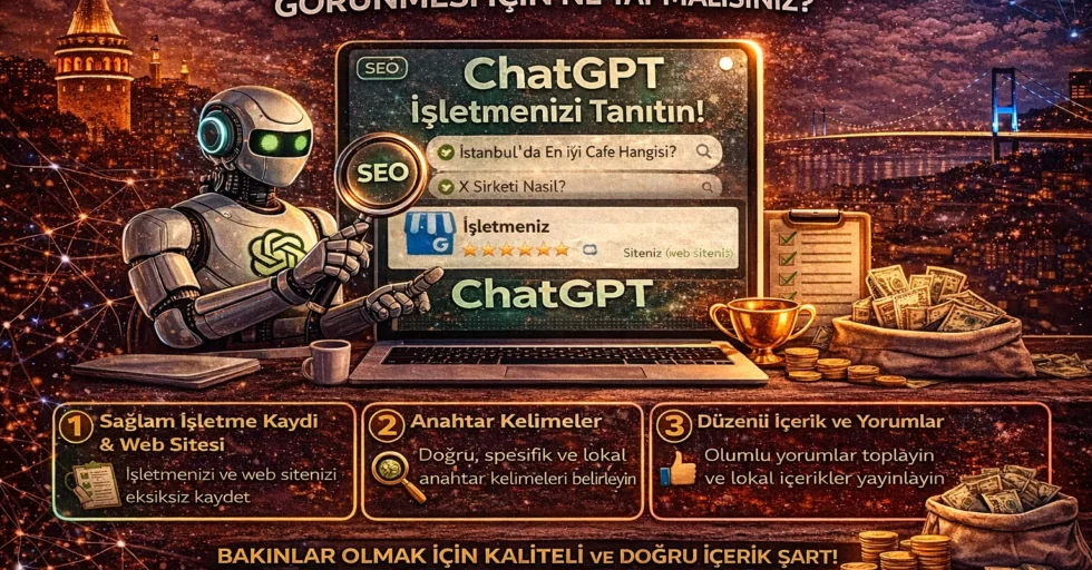 ChatGPT’de işletmenizin görünmesi için ne yapmalısınız?