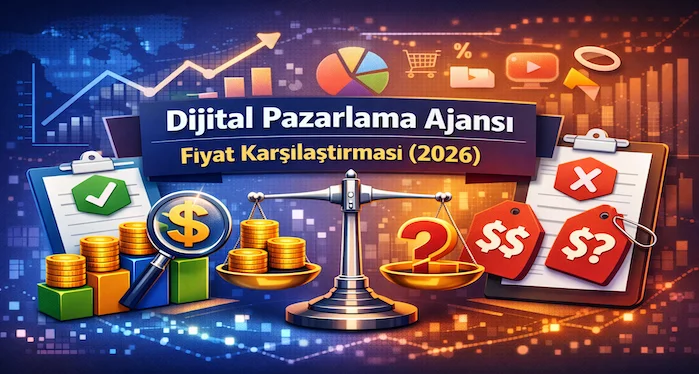 Dijital pazarlama ajansı fiyat karşılaştırması (2026)