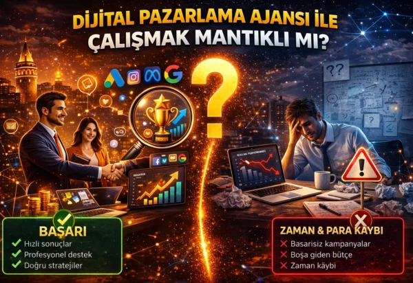 Dijital pazarlama ajansı ile çalışmak mantıklı mı? Dijital pazarlama ajansı ile çalışmak mantıklı mı?