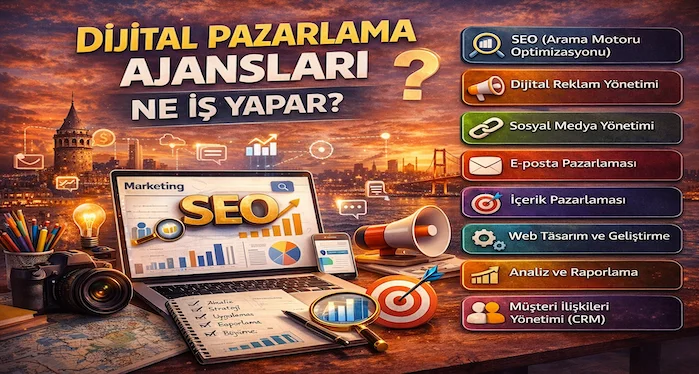 Dijital pazarlama ajansları ne iş yapar?
