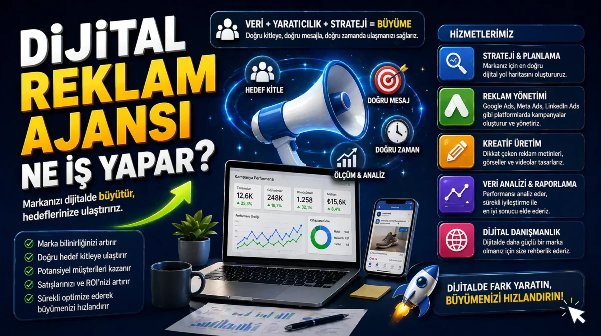 Dijital reklam ajansı ne iş yapar?
