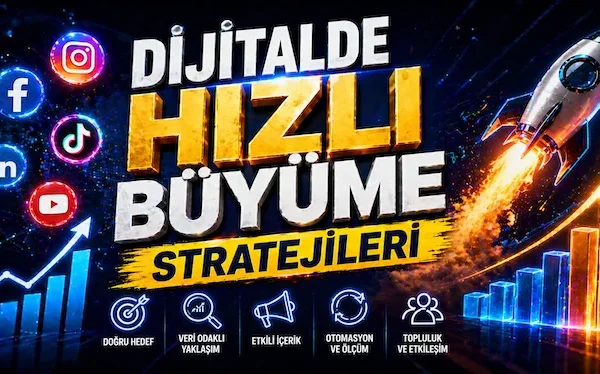 Dijitalde hızlı büyüme stratejileri