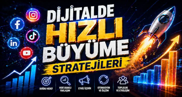Dijitalde hızlı büyüme stratejileri