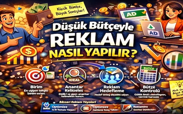 Düşük bütçeyle reklam nasıl yapılır?