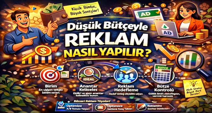 Düşük bütçeyle reklam nasıl yapılır?