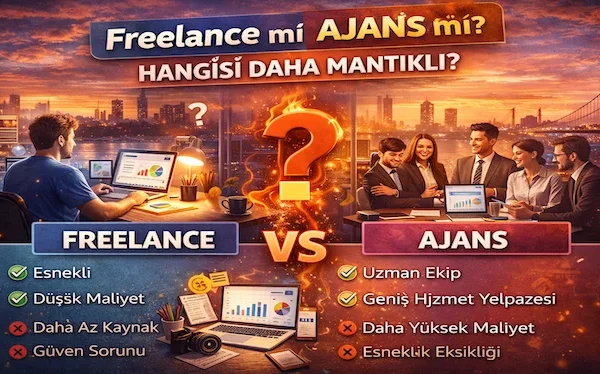 Freelance mi ajans mı? Hangisi daha mantıklı?