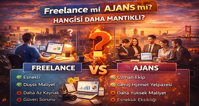 Freelance mi ajans mı? Hangisi daha mantıklı?