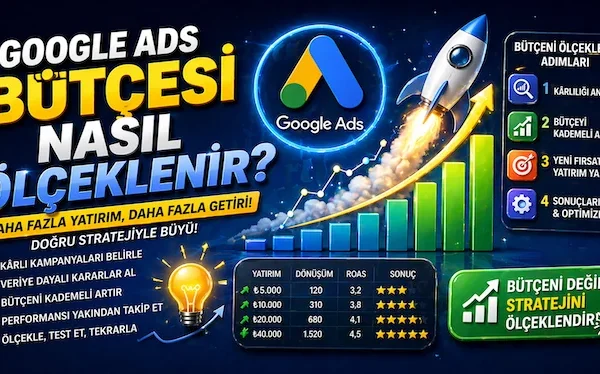 Google Ads bütçesi nasıl ölçeklenir?