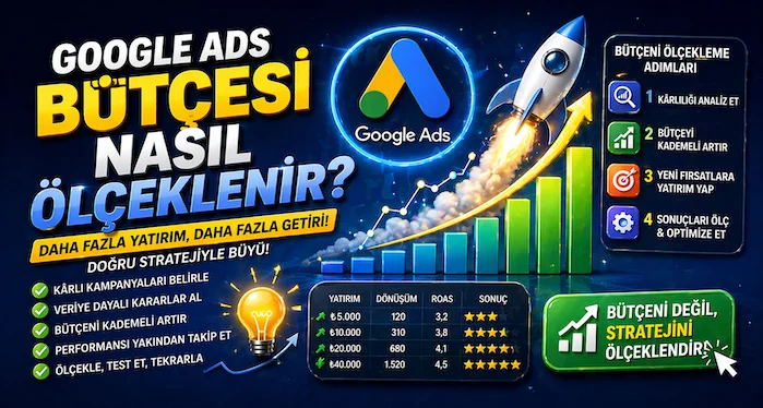 Google Ads bütçesi nasıl ölçeklenir?
