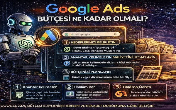 Google Ads bütçesi ne kadar olmalı? Google Ads bütçesi ne kadar olmalı?