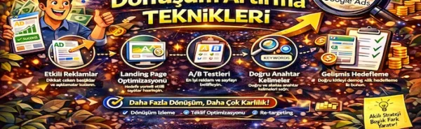 Google Ads dönüşüm artırma teknikleri