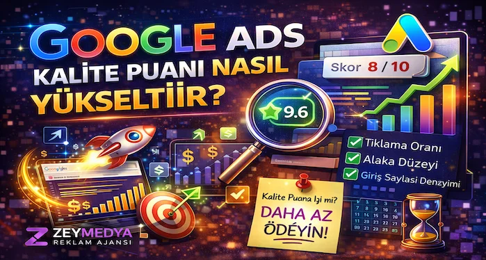Google Ads kalite puanı nasıl yükseltilir?