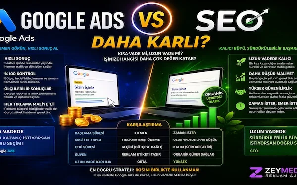 Google Ads mi SEO mu daha karlı?