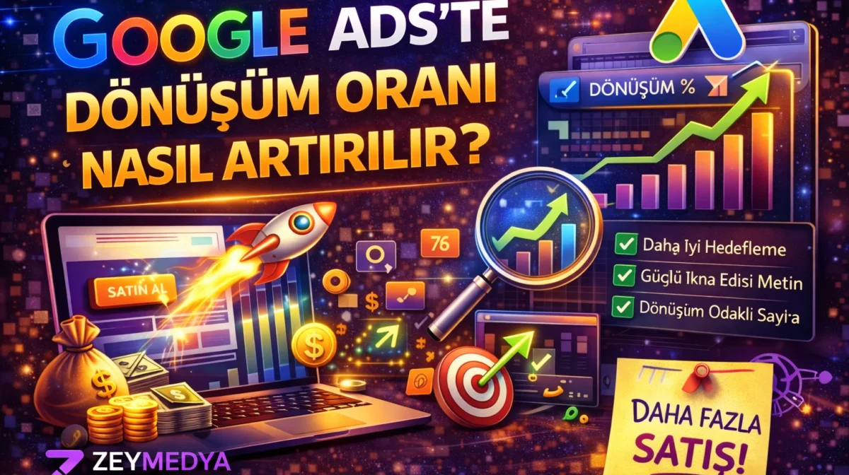 Google Ads’te dönüşüm oranı nasıl artırılır?