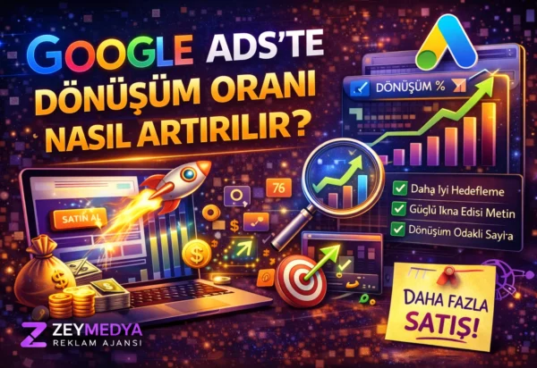 Google Ads’te dönüşüm oranı nasıl artırılır?