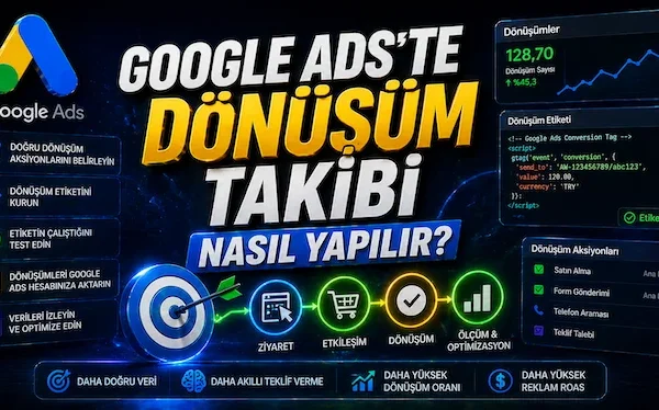 Google Ads’te dönüşüm takibi nasıl yapılır?