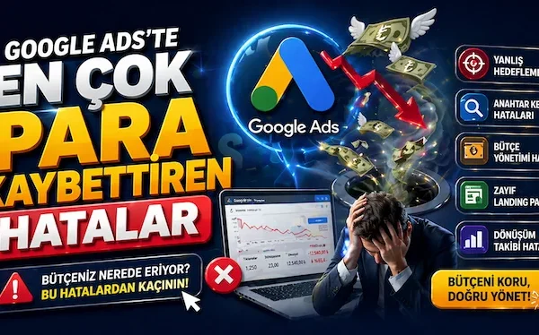 Google Ads’te en çok para kaybettiren hatalar