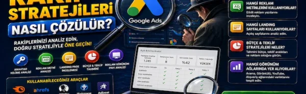 Google Ads’te rakip stratejileri nasıl çözülür?