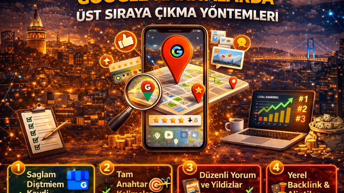 Google Haritalarda üst sıraya çıkma yöntemleri