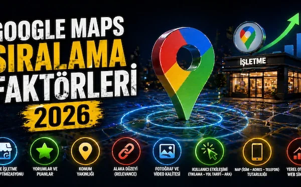 Google Maps sıralama faktörleri nelerdir? (2026)