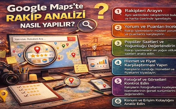 Google Maps’te rakip analizi nasıl yapılır? Google Maps’te rakip analizi nasıl yapılır?