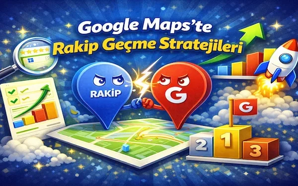Google Maps’te rakip geçme stratejileri