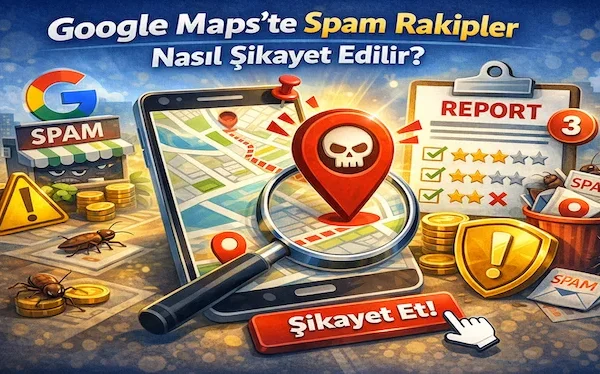 Google Maps’te spam rakipler nasıl şikayet edilir?