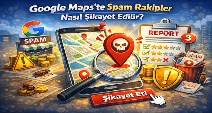 Google Maps’te spam rakipler nasıl şikayet edilir?