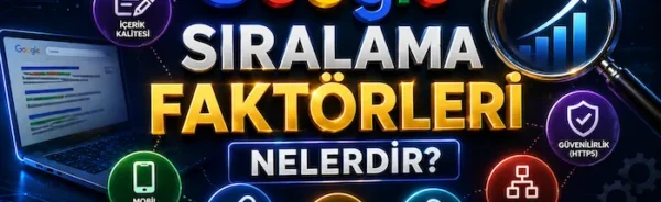 Google sıralama faktörleri nelerdir?