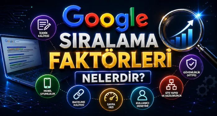 Google sıralama faktörleri nelerdir?
