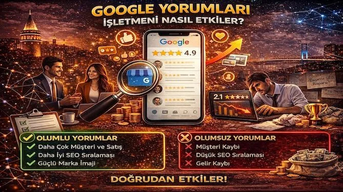 Google yorumları işletmeyi nasıl etkiler? Google yorumları işletmeyi nasıl etkiler?