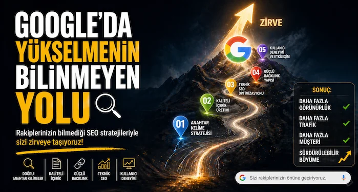 Google’da yükselmenin bilinmeyen yolu