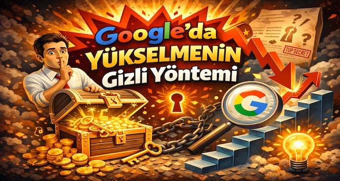 Google’da yükselmenin gizli yöntemi