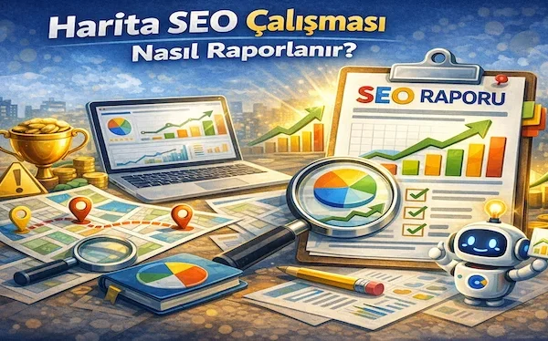 Harita SEO çalışması nasıl raporlanır?