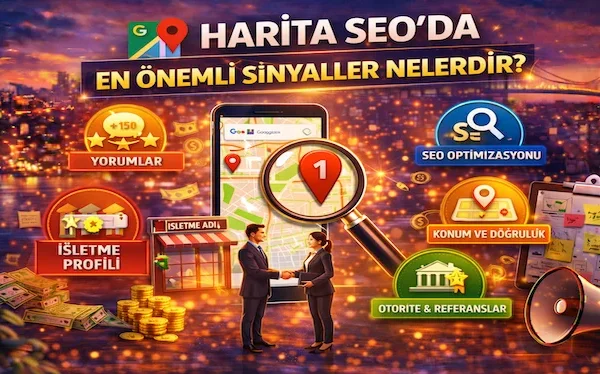 Harita SEO’da en önemli sinyaller nelerdir?