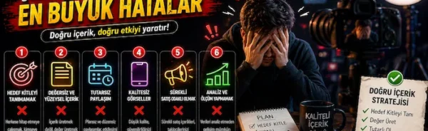 İçerik üretiminde en büyük hatalar