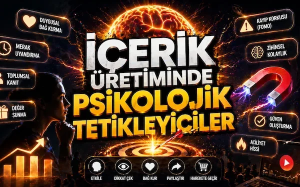 İçerik üretiminde psikolojik tetikleyiciler