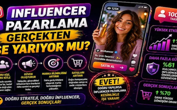 Influencer pazarlama gerçekten işe yarıyor mu?